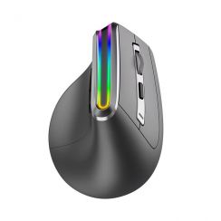 5 Pcs 8D RGB Backlit Dual Mode Wireless Bluetooth Ergonomic Mouse