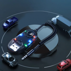 45 Pcs Aux Car Bluetooth Receiver Wireless Bluetooth Adapter